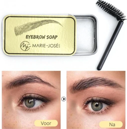 Marie-José & Co Brow Soap - Wenkbrauw Styling Zeep / Gel - Kleurloos -Bekende Cosmetica Winkel 1179x1200 14