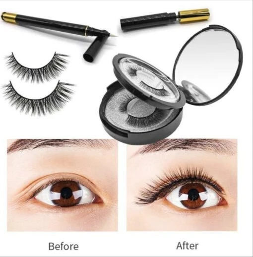 Magnetische Wimpers - 3 Paar - Luxe Set Inc. Eyeliner, Mascara, Kruller -Bekende Cosmetica Winkel 1182x1200 7