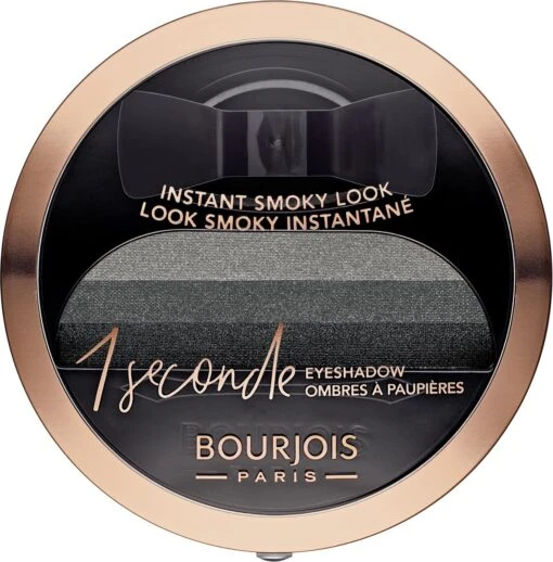 Bourjois 1 Seconde Oogschaduw - 01 Black On Track -Bekende Cosmetica Winkel 1182x1200 9