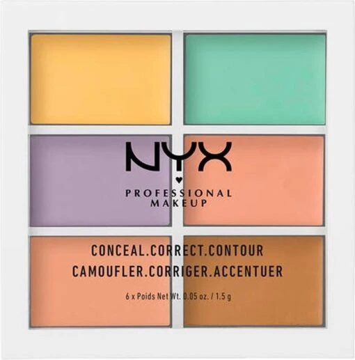 NYX Professional Makeup - 3C Palette - Color Correcting Concealer -Bekende Cosmetica Winkel 1184x1200 14