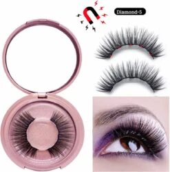 Nepwimers Zonder Lijm | Magnetische Wimpers | Eyeliners | Diamond Wimpers | Pincet | Wimperset | Model Diamond | Fake Lashes | M5 Lashes Diamond Set | Herbruikbare Wimpers | 3D Wimpers | Kit | Waterbestendig | Natuurlijke Wimpers | Waterproof -Bekende Cosmetica Winkel 1184x1200 21