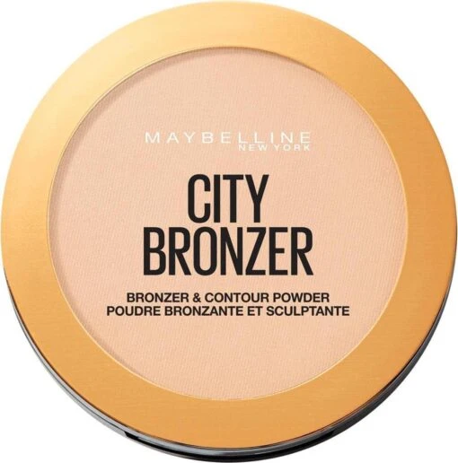 Maybelline City Bronzer Bronzer & Countour Powder - 100 Light Cool - Bronzing En Contouring Poeder - 51,4 Gr. -Bekende Cosmetica Winkel 1185x1200 11