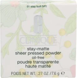 Clinique - STAY MATTE SHEER Powder 01-stay Buff 7.6 Gr -Bekende Cosmetica Winkel 1185x1200 16