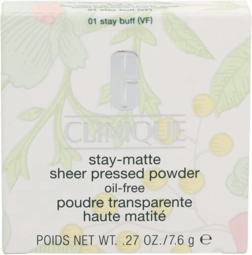 Clinique - STAY MATTE SHEER Powder 01-stay Buff 7.6 Gr -Bekende Cosmetica Winkel 1185x1200 16