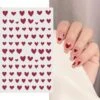 PRO-Deals | Nagelstickers | Tijdelijk X 2 | Unieke Nagel Stickers | Hartjes Rood Wit | Nail Art 3D Stickers | Nagelstickers | Nagel Decoratie | 2 X Nagelstickers Vel | Nagelplakkers -Bekende Cosmetica Winkel 1185x1200 7