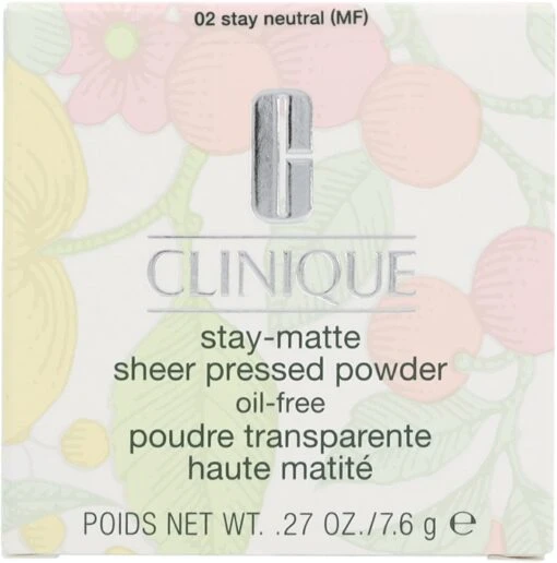 Clinique Stay Matte Sheer Pressed Powder - 02 Stay Neutral - Gezichtspoeder -Bekende Cosmetica Winkel 1185x1200 8