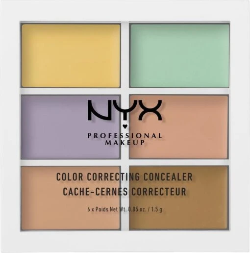 NYX Professional Makeup - 3C Palette - Color Correcting Concealer -Bekende Cosmetica Winkel 1186x1200 10