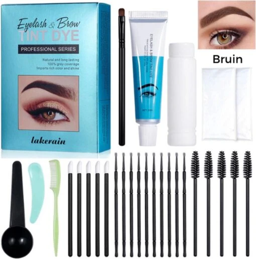 2 In 1 - Henna Wenkbrauwverf En Wimperverf - Bruin - Henna Brows - DIY Henna Brows Kit - Starterspakket Met Vele Extra's - 30 Ml -Bekende Cosmetica Winkel 1187x1200 18