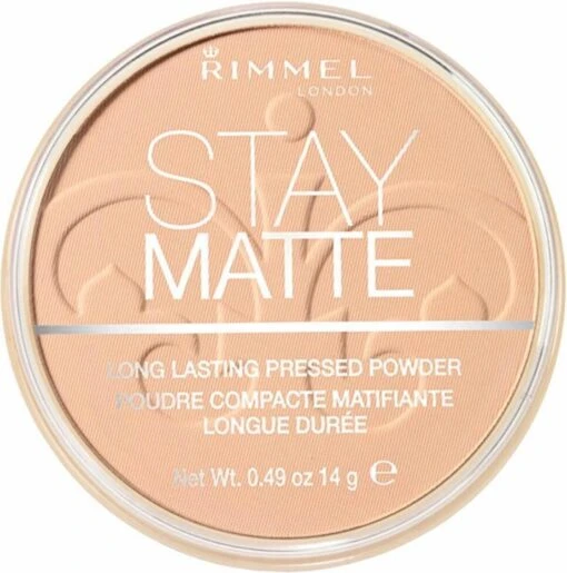 Rimmel London Stay Matte Pressed Powder - 005 Silky Beige -Bekende Cosmetica Winkel 1188x1200 11