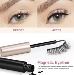 Yermin Beauty Magnetische Wimpers Set - Inclusief Wimperzetter En 2 Flesjes Waterproof Eyeliner - Wimperhouder Met Spiegel - 8+2 Paar Extra -Bekende Cosmetica Winkel 1188x1200 25