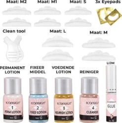 Iconsign Nieuwste Upgraded Wimper Lifting Set - Lash Lift Set Met Extra Sterke Lijm– Lashlift - Nieuw In 2021 - Permanent En Fixatietijd Slechts 12-15 Minuten - Vernieuwde Wimperlifting Set – Lash Lift Kit - Uitgebreide Versie 25 Delig -Bekende Cosmetica Winkel 1191x1200 24