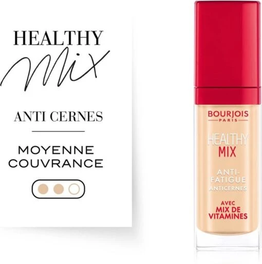 Bourjois Healty Mix Anti-Fatigue Concealer - 002 Medium Radiance -Bekende Cosmetica Winkel 1192x1200 4