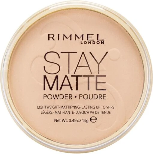 Rimmel London Stay Matte Pressed Powder - 005 Silky Beige -Bekende Cosmetica Winkel 1194x1200 12