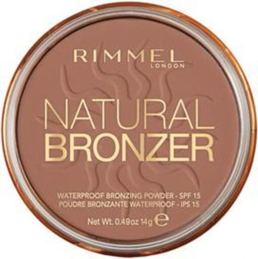 Rimmel London Natural Bronzer Bronzing Powder - 26 Sun Kissed -Bekende Cosmetica Winkel 1195x1200 11