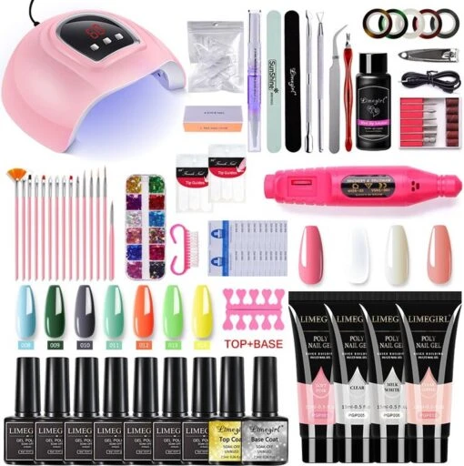 Merkloos Gellak Starterspakket - MEGA Uitgebreid Pakket - Uv Lamp Gelnagels - Elektrische Nagelvijl - Gellak - Gel Nagellak - Polygel - Polygel Kit - Gelnagels Starterspakket - Moederdag Cadeautje -Bekende Cosmetica Winkel 1196x1200 11