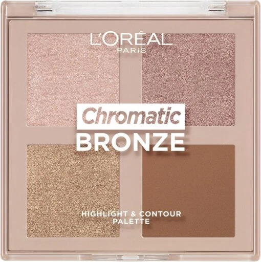 L'Oréal Paris Chromatic Bronze Highlighting & Contour Palette -Bekende Cosmetica Winkel 1196x1200 22