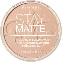 Rimmel London Stay Matte Pressed Powder - 005 Silky Beige -Bekende Cosmetica Winkel 1198x1200 26