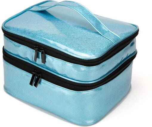 YONO Nagellak Tas - Nagelkoffer Beautycase - Cosmetica Koffer - Manicure Organizer - Blauw -Bekende Cosmetica Winkel 1200x1002 10