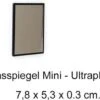 Tasspiegel - Mini - Ultraplat - Zwart - Afmeting: 7,8 X 5,3 X 0,3 Cm -Bekende Cosmetica Winkel 1200x1008 5