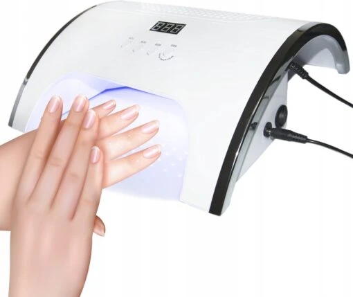 Merkloos UV/LED Lamp - 80W - Inclusief Afzuiging - Wit - Timer - 2 In 1 Nagellamp - Gellak - Salon - Nagelsalon - Afzuiger Nagels - Nagellamp - Nageldroger - UV Lamp - Led Lamp -Bekende Cosmetica Winkel 1200x1010 1