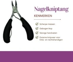 Medies - Nageltang Voor Teennagels | Nagelknipper Teennagels | Ingegroeide Teennagel | Kalknagels | Harde Teennagels | Nagelschaar | Nagelknipper - Voor Rechts- En Linkshandig -Bekende Cosmetica Winkel 1200x1017