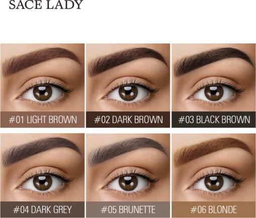 Sace Lady Tattoo Brow Peel-Off Gel - Brow Gel - Wenkbrauw Gel Mascara – Dark Brown #02 – Assortiment ‘Het Gemak’ -Bekende Cosmetica Winkel 1200x1019 2