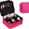 Make-up Koffer - Cosmetica Koffer - Visagie Opbergtas - Beauty Organizer Met Verstelbare Vakken - Roze -Bekende Cosmetica Winkel 1200x1024 8