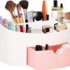 Springos Make Up Organizer - Meerdere Vakken - Lade Kast - Wit/Roze -Bekende Cosmetica Winkel 1200x1033 5