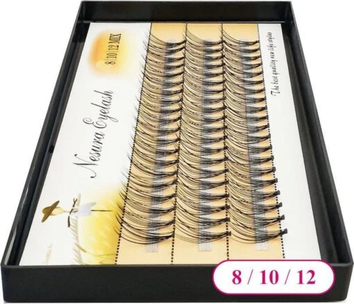 Clavier Nesura Eyelash C-Curl Mix Wimper Extension Wimper Plukjes 8-10-12mm -Bekende Cosmetica Winkel 1200x1034 3