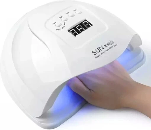 Merkloos Professionele UV Nagellamp Voor Gel Nagellak - Sun X5 Plus 80W 36 Leds - Geschikt Gellak - Gel Nagellak Droger -Bekende Cosmetica Winkel 1200x1037 1