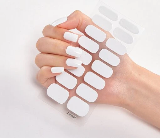 YUBBI Nail Art Nagel Stickers - Nail Wraps - Stencils - Zelfklevend - Natural Shine - 4 Vellen -Bekende Cosmetica Winkel 1200x1041 1