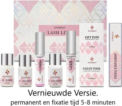 Merkloos Lash Lift Kit - Vernieuwde Wimperlifting Set - Wimperserums Met Wenkbrauw Gel - Lash Lift Set -Bekende Cosmetica Winkel 1200x1045 5