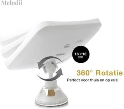 Melodii ML10X - Make Up Spiegel Met LED Verlichting - Scheerspiegel - 10x Vergroting - Met Tru-Daylight Verlichting - Voor Hem En Voor Haar -Bekende Cosmetica Winkel 1200x1055 3