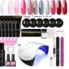 Royala - Professionele Poly Gel Starter Kit POG3. – 6 Kleuren Polygel + 6 Kleuren UV Gel - 12 Kleuren Polygel Pakket - Incl. 36 W UV Nageldroger - Poly Acryl Nagels - Nail Art - Gel Lak -Bekende Cosmetica Winkel 1200x1056 1