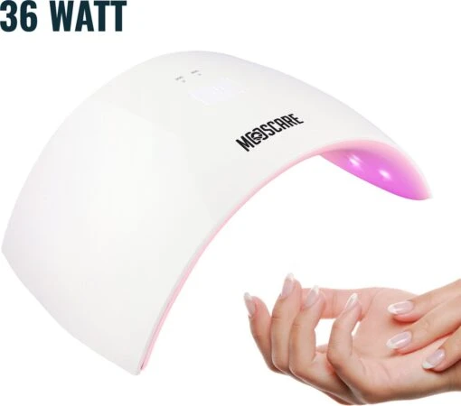 MOOSCARE 36 Watt LED Lamp Voor Gellak Nagels – Nageldroger – Gellak Lamp - UV Lamp Gelnagels - Nail Art Nagellamp - Gel Nagellak Nageldroger -Bekende Cosmetica Winkel 1200x1058 2