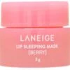 Laneige Mini Lip Sleeping Mask Berry - Lipmasker - 2x 3 Gr -Bekende Cosmetica Winkel 1200x1072 2