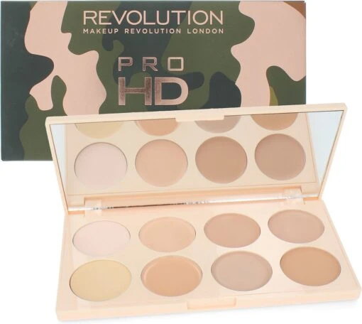 Makeup Revolution Pro HD Camouflage Cream Concealer Palette - Light -Bekende Cosmetica Winkel 1200x1074 5