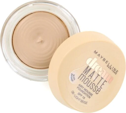 Maybelline Dream Matte Mousse Foundation - 08 Light Beige -Bekende Cosmetica Winkel 1200x1074 6