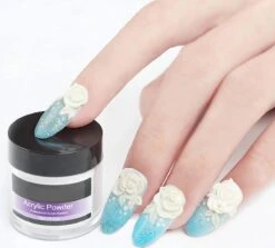 Acrylnagels Set | Nail Art | Liquid MMA Free | Wit, Roze & Transparant -Bekende Cosmetica Winkel 1200x1081 1