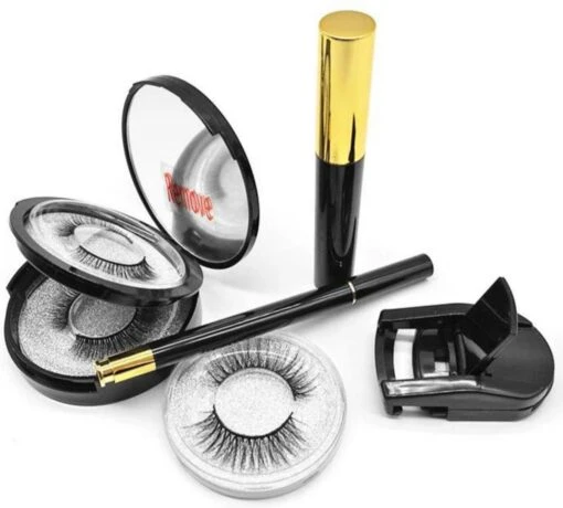 Magnetische Wimpers - 3 Paar - Luxe Set Inc. Eyeliner, Mascara, Kruller -Bekende Cosmetica Winkel 1200x1082 4