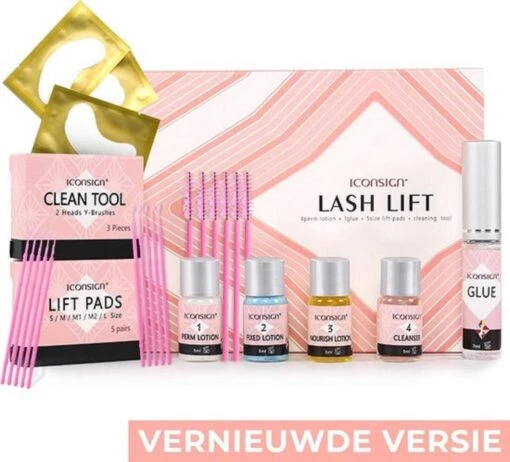 Iconsign Nieuwste Upgraded Wimper Lifting Set - Lash Lift Set Met Extra Sterke Lijm– Lashlift - Nieuw In 2021 - Permanent En Fixatietijd Slechts 12-15 Minuten - Vernieuwde Wimperlifting Set – Lash Lift Kit - Uitgebreide Versie 25 Delig -Bekende Cosmetica Winkel 1200x1086 20