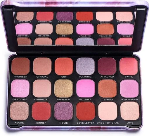 Makeup Revolution Forever Flawless Oogschaduw Palette - Unconditional Love -Bekende Cosmetica Winkel 1200x1094 13