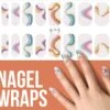 By Emily - Nagel Wrap - The Magic Belongs To Color | 16 Stickers | Nail Wrap | Nail Art | Trendy | Design | Nagellakvrij | Eenvoudig | Nagel Wrap | Nagel Stickers | Folie | Zelfklevend | Sjablonen -Bekende Cosmetica Winkel 1200x1104 1