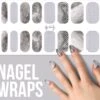 By Emily - Nagel Wrap - White Marble | 16 Stickers | Nail Wrap | Nail Art | Trendy | Design | Nagellakvrij | Eenvoudig | Nagel Wrap | Nagel Stickers | Folie | Zelfklevend | Sjablonen -Bekende Cosmetica Winkel 1200x1104 5