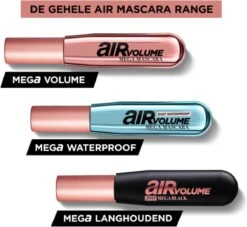 L'Oréal Paris Air Volume 30H Mega Black Mascara - 9,4ml -Bekende Cosmetica Winkel 1200x1105 5