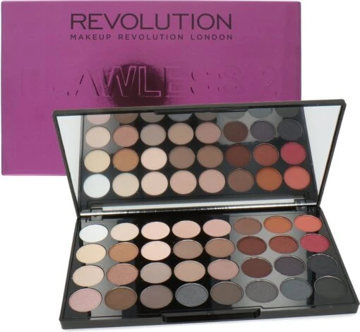 Makeup Revolution Flawless 2 Ultra Eyeshadows - Oogschaduw Palette - 32 Kleuren -Bekende Cosmetica Winkel 1200x1106 9