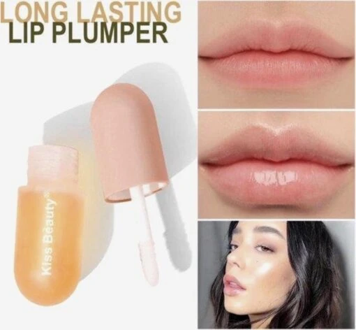 Natuurlijke Lip Plumper| Gember Extract & Vitamine E - Vollere Lippen - Lip Care - Lip Filler - Full Lips - Volume Van Je Lippen- Herstellende Lippen- Lipgloss Intense- Lip Maximizer - Mint Extract & Vitamine E- Selfcare - Extreme Lipgloss -Bekende Cosmetica Winkel 1200x1111 4