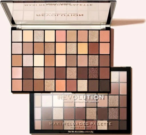 Makeup Revolution - Maxi Reloaded Palette - Nudes - Oogschaduw -Bekende Cosmetica Winkel 1200x1113 12