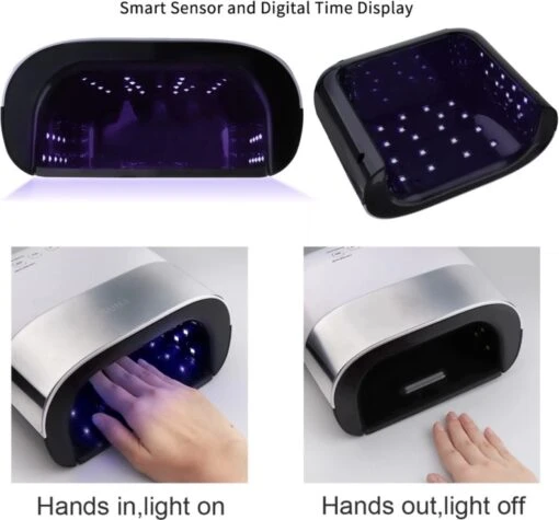 Sun Nageldroger Smart Series - Professionele UV Led Lamp - 48 Watt - Gellak - Nagellak -Bekende Cosmetica Winkel 1200x1117 8