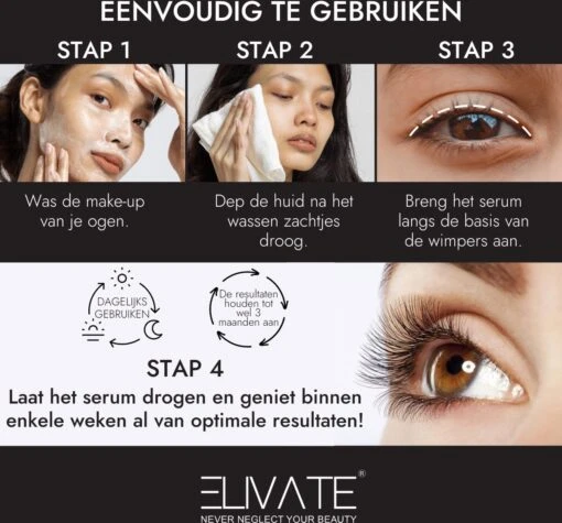 Elivate® 2x Wimperserum 3ml -Bekende Cosmetica Winkel 1200x1118 5